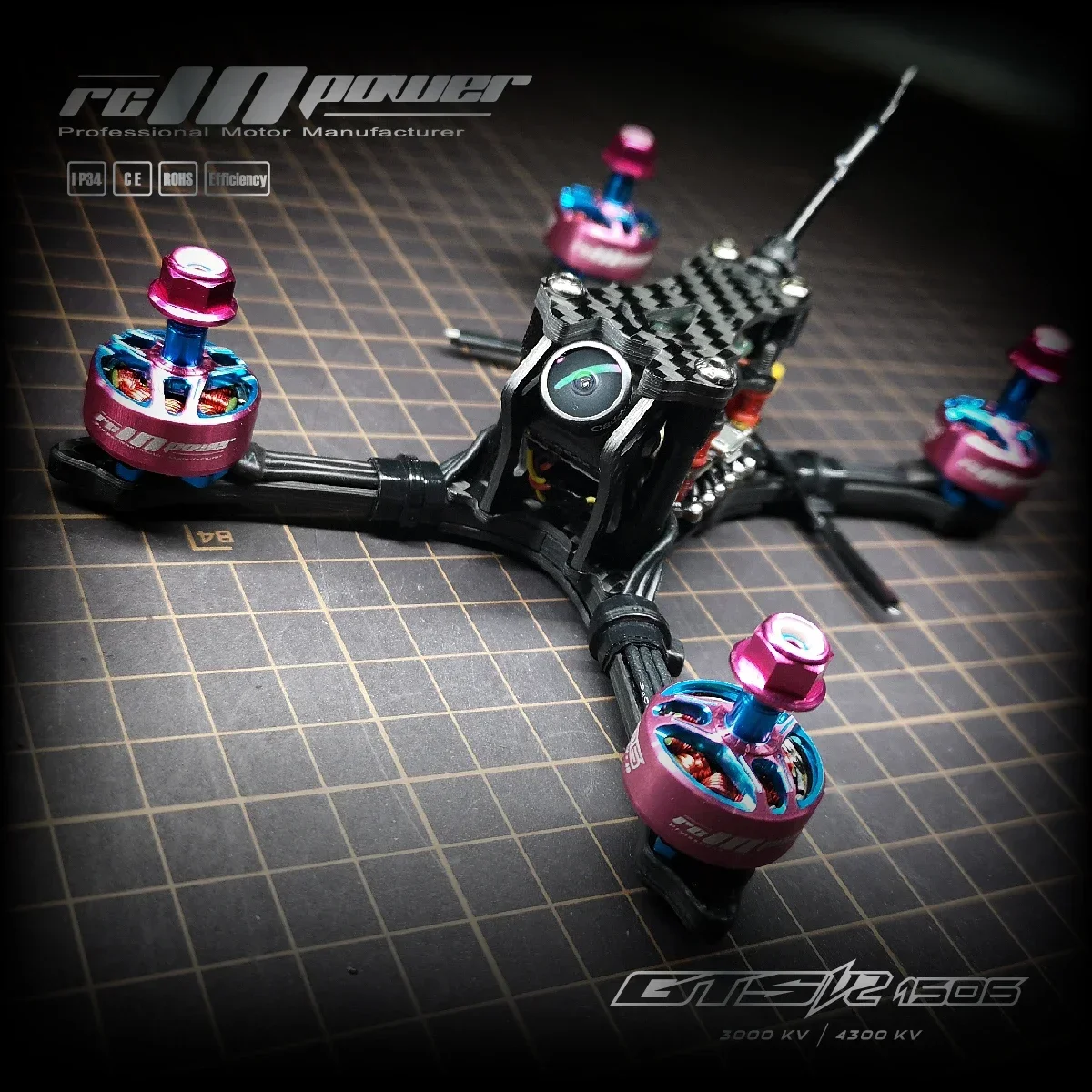RCINPOWER GTS V2 1506 Brushles - đánh giá và giá Drone Battery 4S