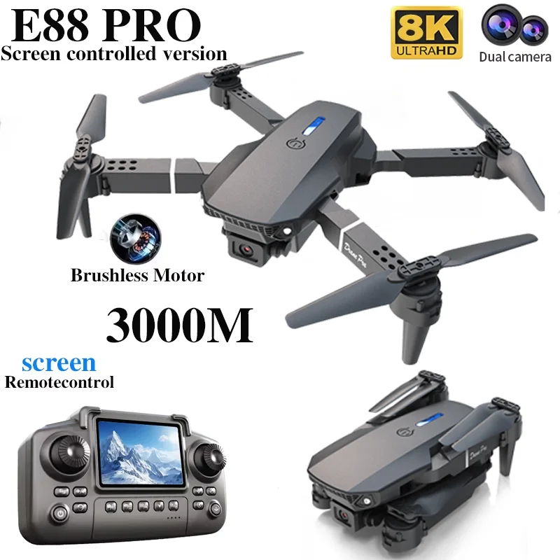 Professional E88 PRO Drone wit - đánh giá và giá Drone Battery Case