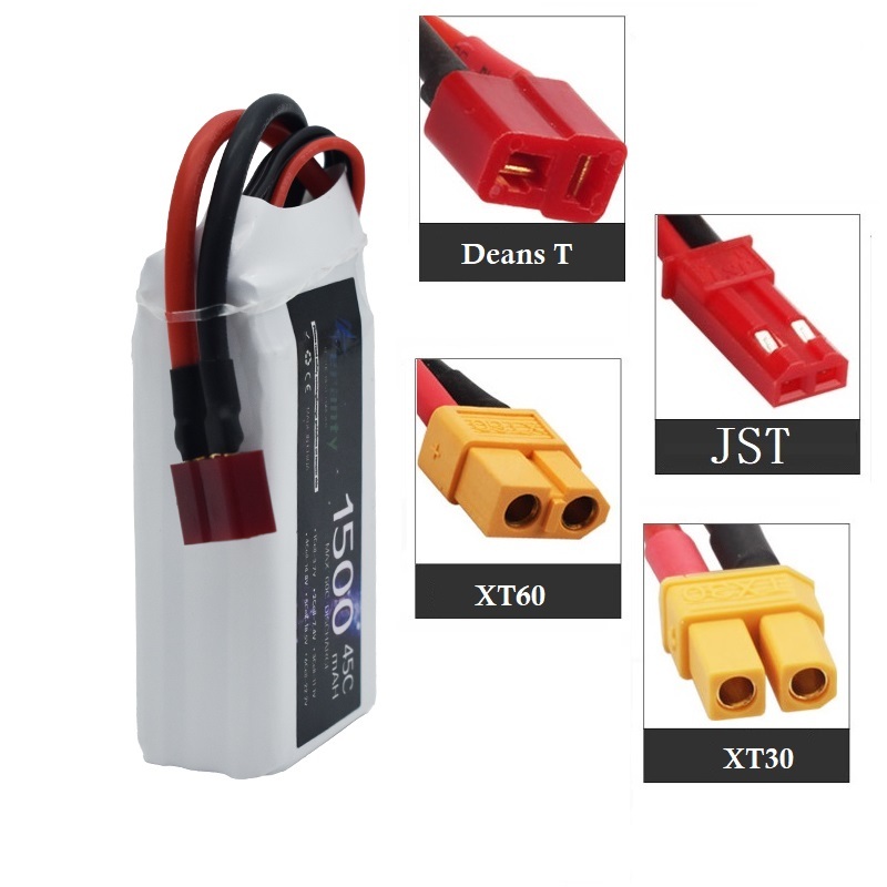 3S 11.1V Lipo Battery Deans XT - đánh giá và giá Drone Battery 3S