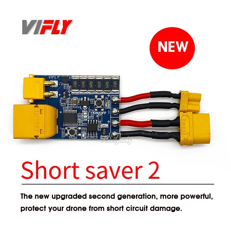 VIFLY ShortSaver 2 Smart Smoke - đánh giá và giá Drone Battery Smart