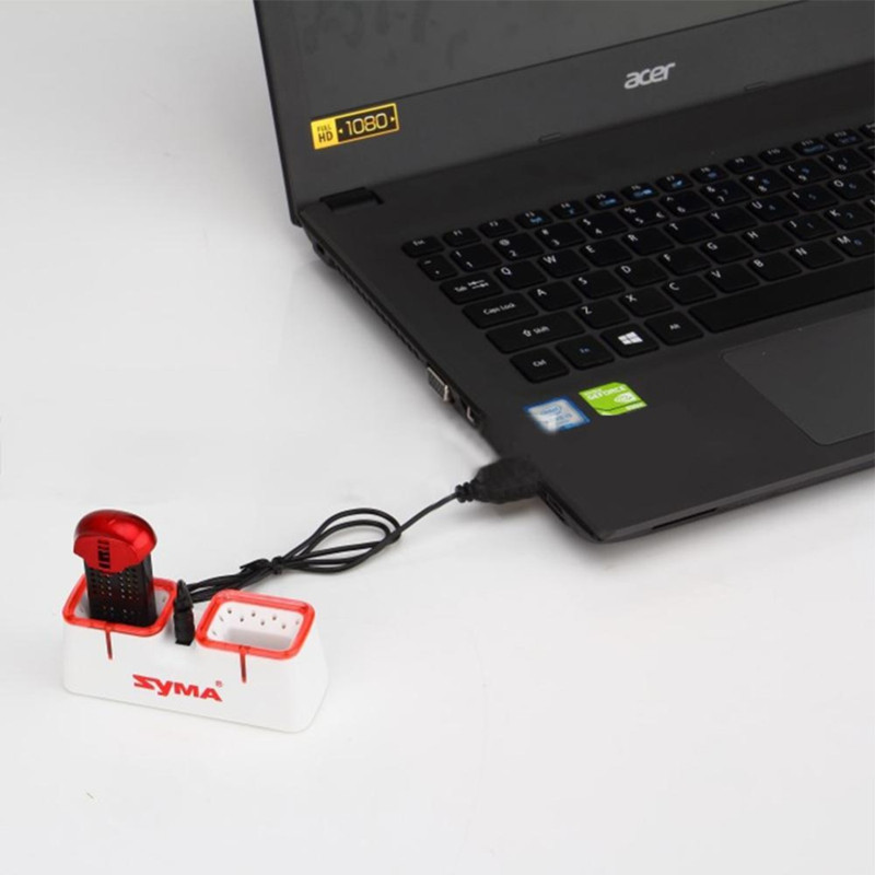 Dual USB Fast Charger for Syma - đánh giá và giá Drone Battery Case